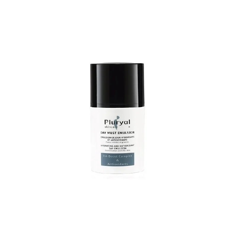 Pluryal  Pluryal Skincare emulsion de jour Hydratante et Antioxydante (peaux mixtes à grasses ) 50ml