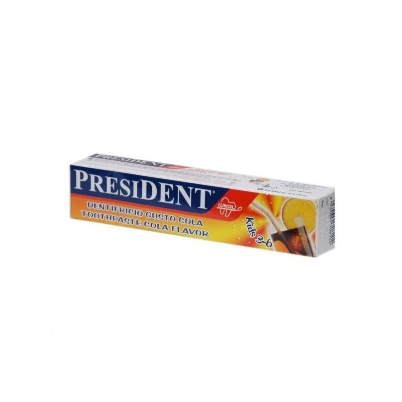 PRESIDENT  PRESIDENT DENTIFRICE KIDS 3-6 ANS COLA 50 ML