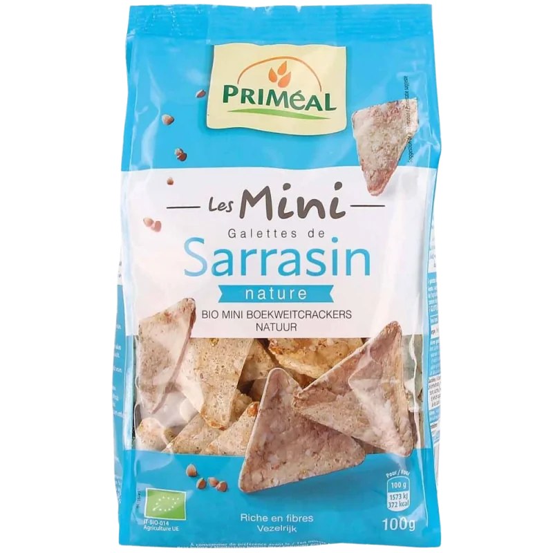 Priméal PRIMEAL MINI GALETTES DE SARRASIN NATURE 100G