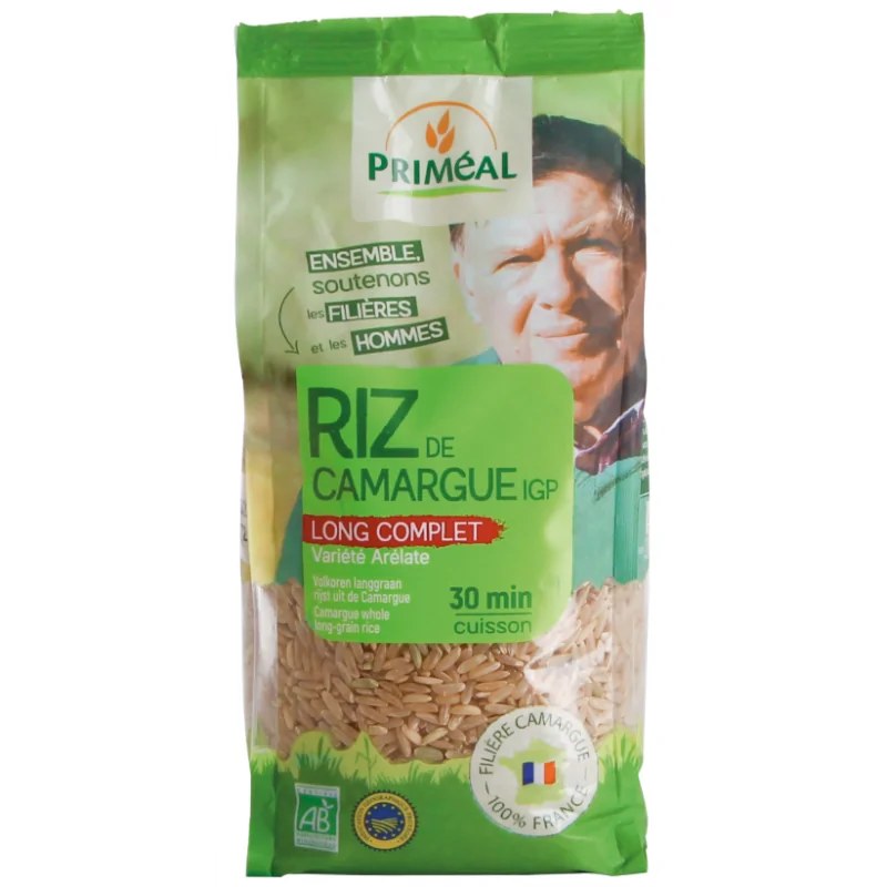 Priméal Primeal Riz long complet camargue 500g