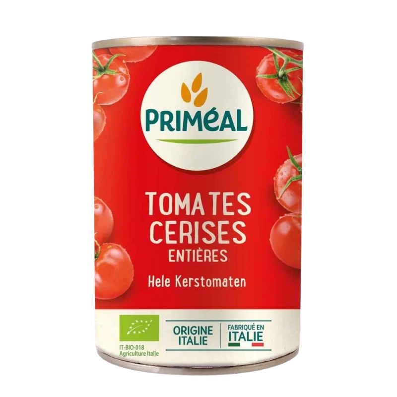 Priméal PRIMEAL TOMATES CERISES EN CONSERVE 400G