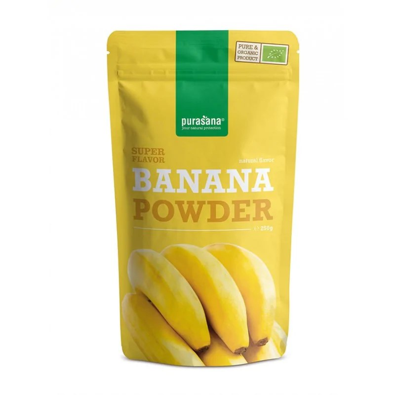 Purasana Purasana POUDRE DE BANANES 250G