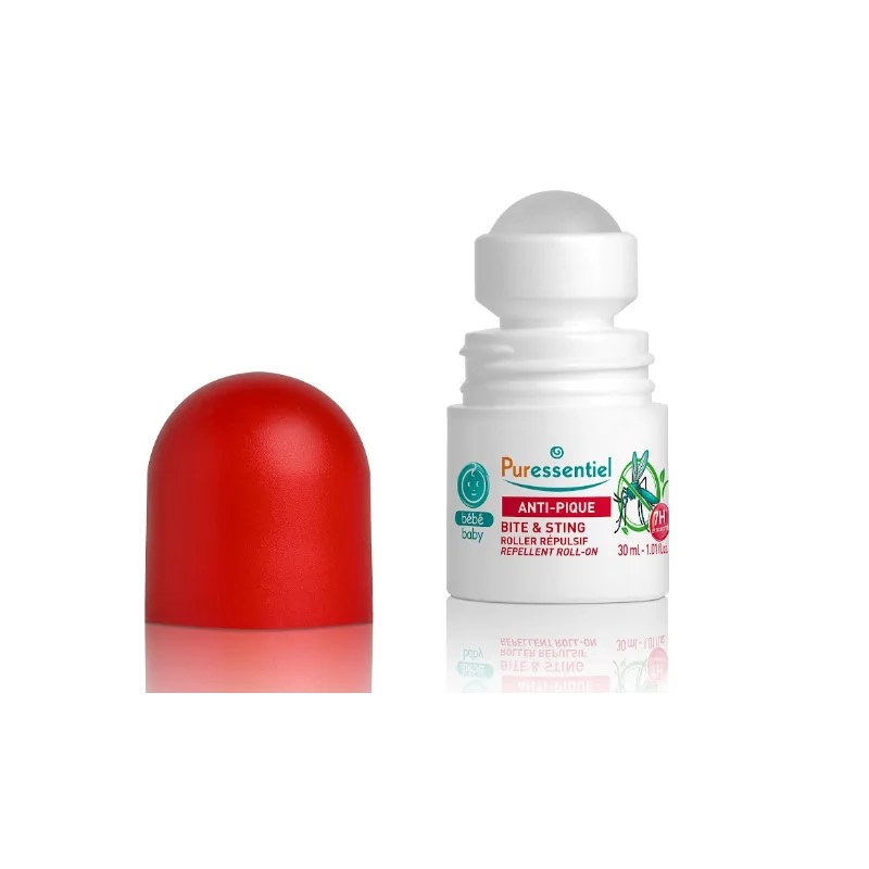 PURESSENTIEL PURESSENTIEL ANTI-PIQUE ROLLER RÉPULSIF BÉBÉ 30ML
