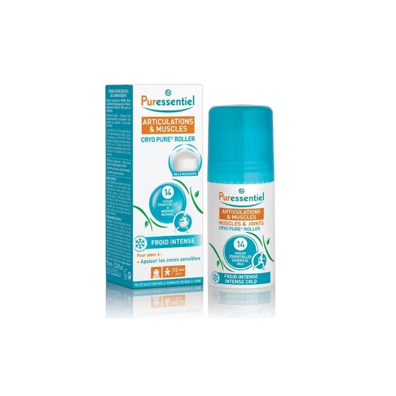 PURESSENTIEL PURESSENTIEL ARTICULATION & MUSCLE CRYO PURE ROLLER 14HE  75ML