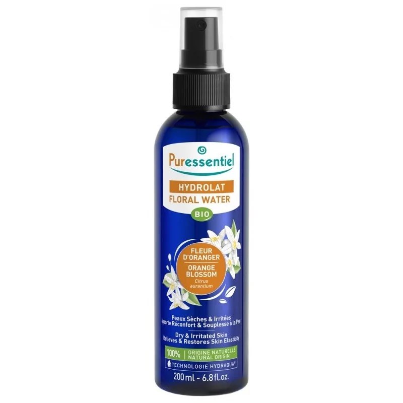 PURESSENTIEL PURESSENTIEL HYDROLAT BIO - FLEUR D'ORANGER 200ML