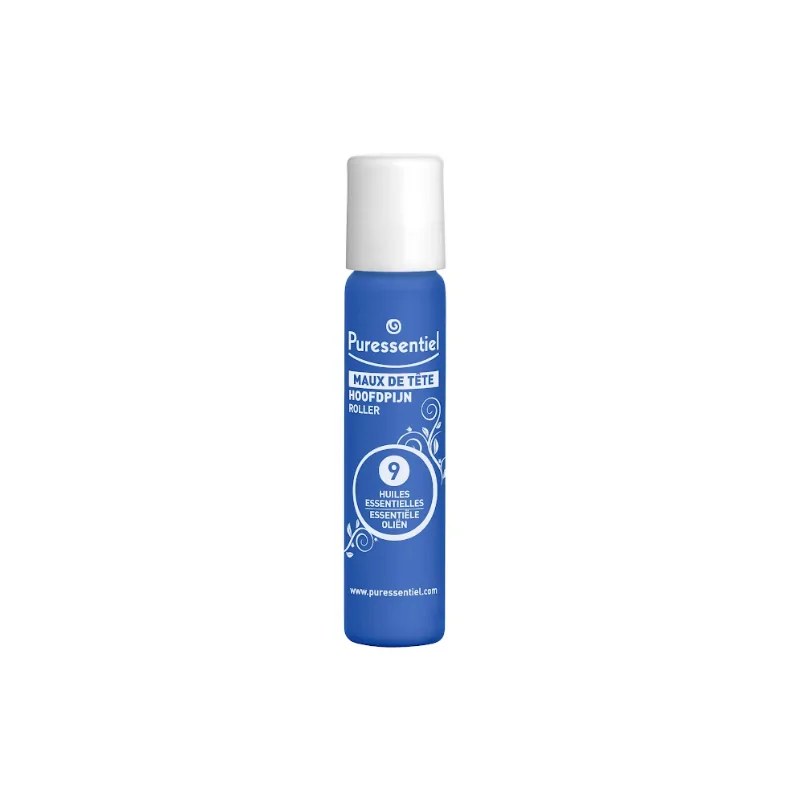 PURESSENTIEL PURESSENTIEL ROLLER MAUX DE TÊTE 9 HE 10ML