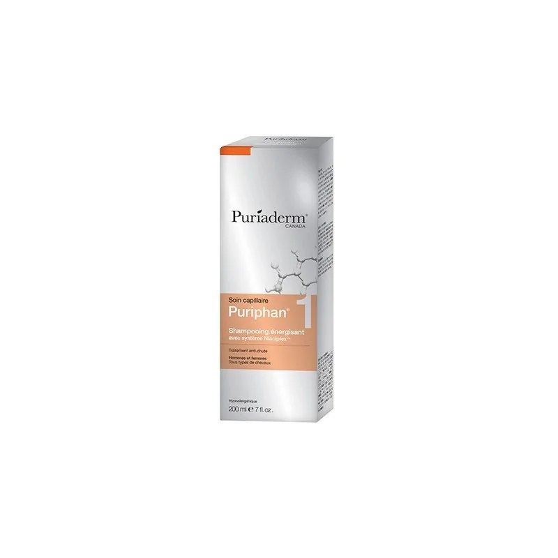 puriaderm PURIADERM PURIPHAN SHAMPOOING ÉNERGISANT, HOMMES – FEMMES.