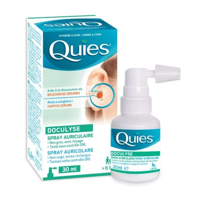 QUIES QUIES DOCULYSE ANTI BOUCHON DE CERUMEN SPRAY 30ML