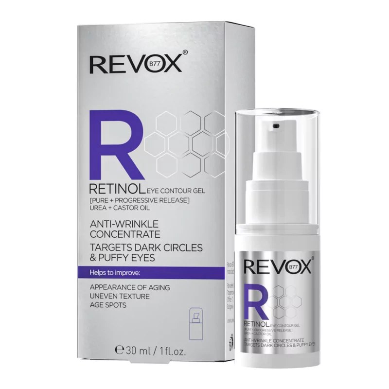 Revox REVOX RETINOL Gel Yeux Concentré Anti-Rides 30ml