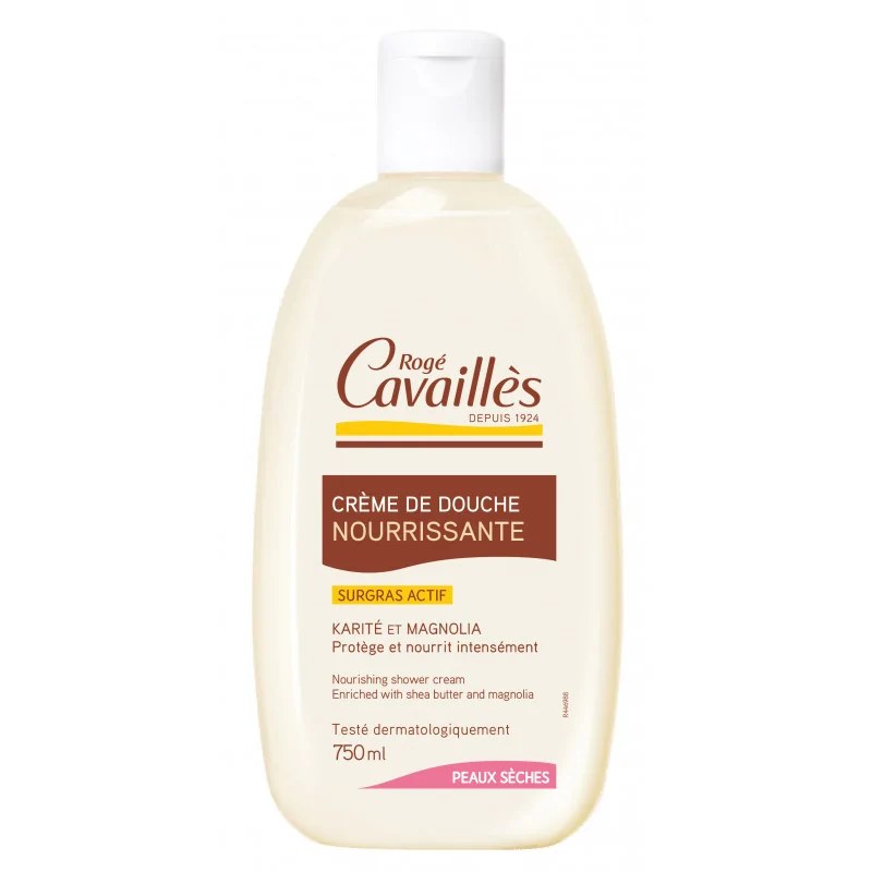 ROGE CAVAILLES Rogé Cavaillès Crème de douche beurre de karité et magnolia 750ml