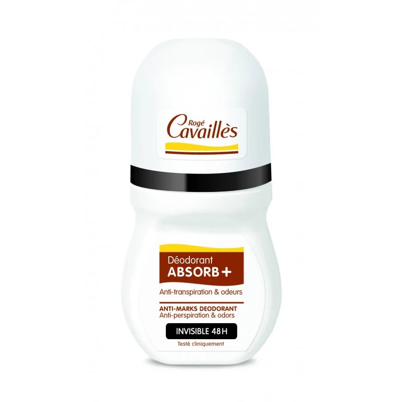 ROGE CAVAILLES ROGÉ CAVAILLÈS DEO ABSORB+ SOIN INVISIBLE ROLL ON 50ML