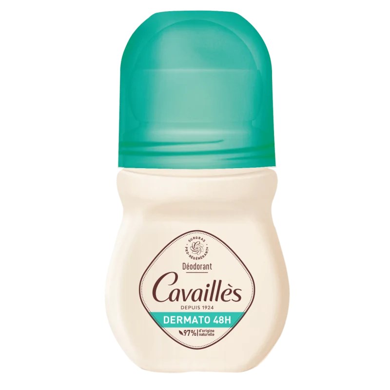 ROGE CAVAILLES ROGE CAVAILLES DEO SOIN DERMATO 48H SS.SEL ALUM ROLL ON 50ML