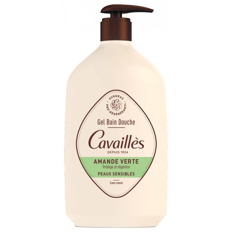 ROGE CAVAILLES ROGÉ CAVAILLÈS GEL SURGRAS ACTIF BAIN DOUCHE AMANDE VERTE 1L