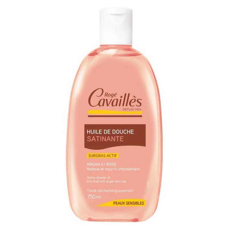 ROGE CAVAILLES ROGÉ CAVAILLÈS HUILE BAIN ET DOUCHE SATINANTE 750 ML