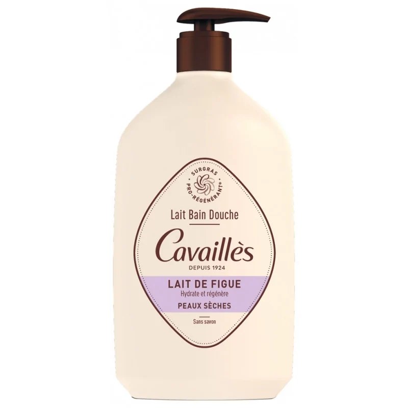 ROGE CAVAILLES ROGÉ CAVAILLÈS LAIT BAIN ET DOUCHE HYDRATANT LAIT DE FIGUE 1L