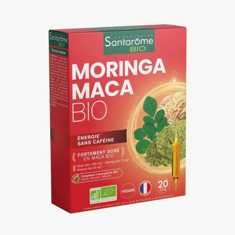 Santarome SANTAROME MORINGA MACA BIO 20 AMPOULES