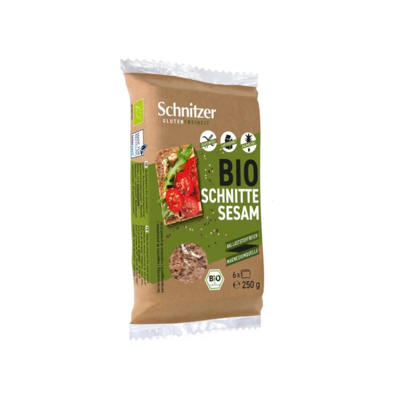 SCHNITZER SCHNITZER PAIN AU SESAME 250G