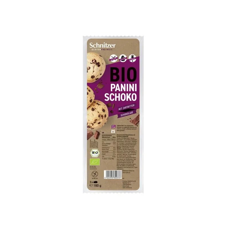 SCHNITZER SCHNITZER PANINI CHOCO 180G