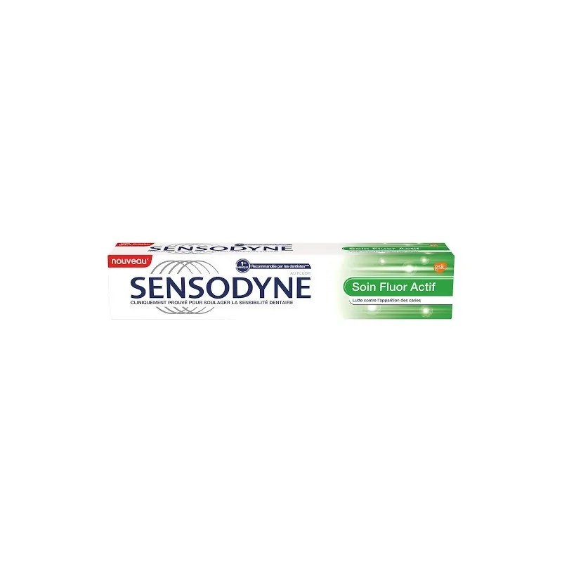 SENSODYNE Sensodyne Dentifrice soin Fluor Actif 75ml