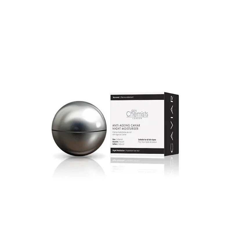 SkinChemists SkinChemists Soin Hydratant Anti-Âge Caviar Nuit 50 Ml