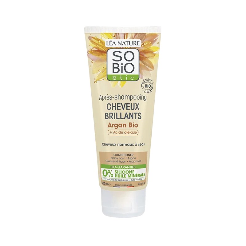 SO'BiO So Bio APRES-SHAMPOING CHEVEUX BRILLANTS ARGAN 200ML