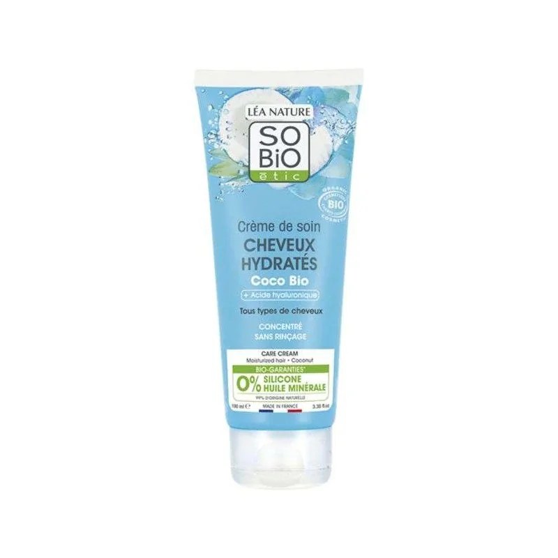 SO'BiO SO BIO CREME CHEVEUX HYDRATES COCO 100ML