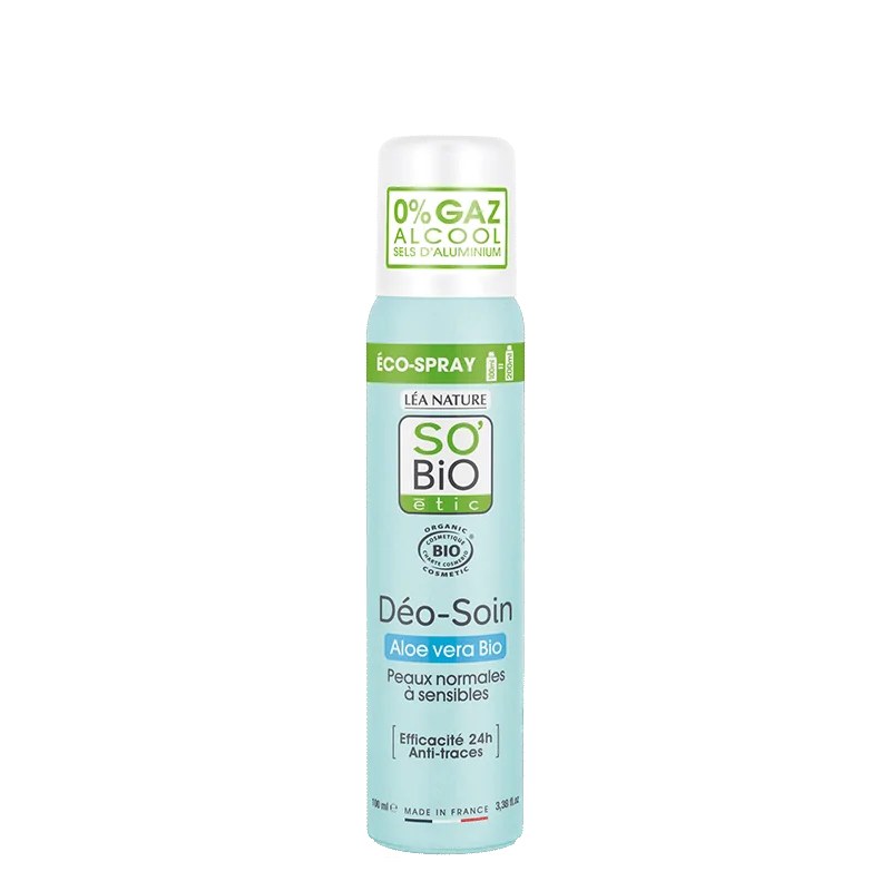 SO'BiO So Bio Déo-Soin Éco-Spray Aloe Vera 100Ml