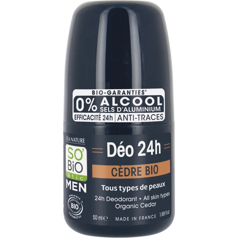 SO'BiO So Bio DEODORANT MEN CEDRE 50ML