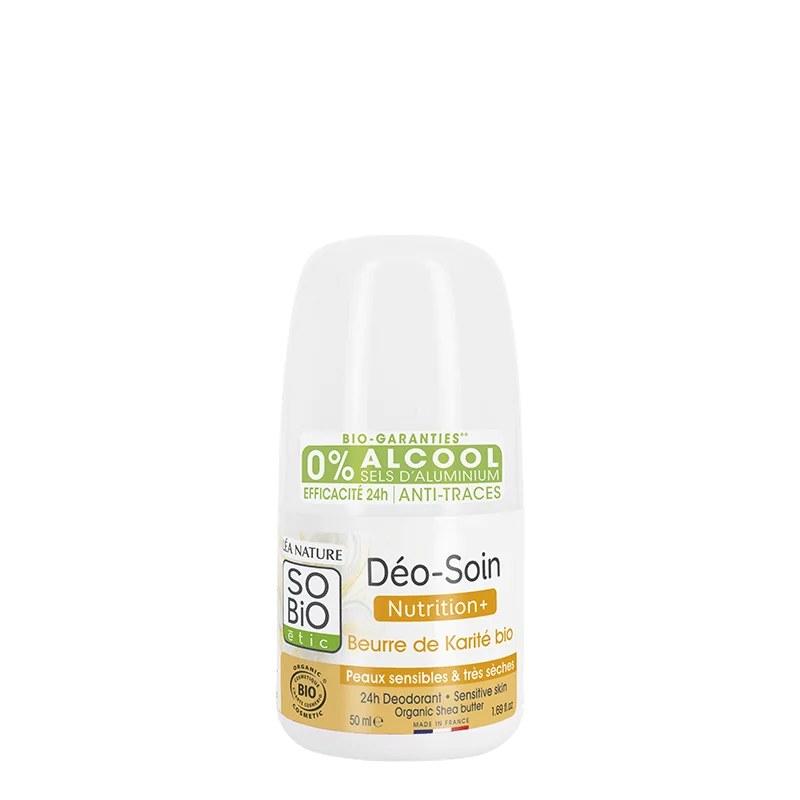 SO'BiO So Bio Déodorant Nutrition Karité 50Ml