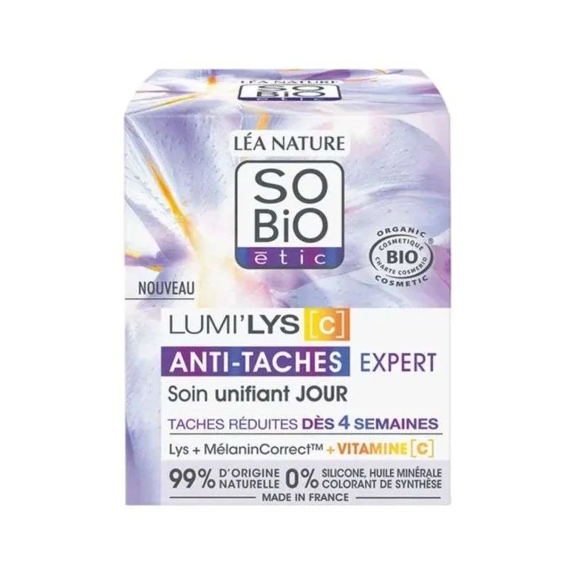 SO'BiO SO BIO LUMILYS C ANTI TACHES EXPERT SOIN UNIFIANT JOUR 50 ML