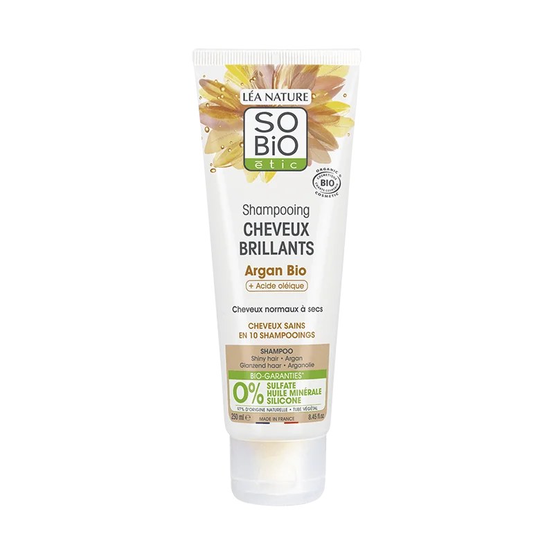 SO'BiO So Bio SHAMPOING CHEVEUX BRILLANTS ARGAN 250ML