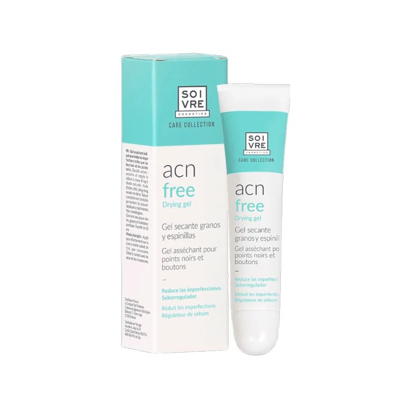 Soivre Soivre ACN FREE DRYING GEL SOIVRE 15ml «gel stop acne»