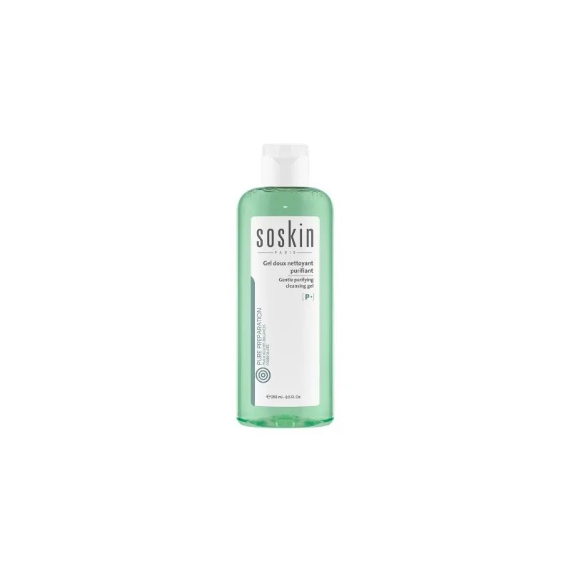 SOSKIN SOSKIN GEL NETTOYANT PURIFIANT 250ML PEAUX MIXTES OU GRASSES