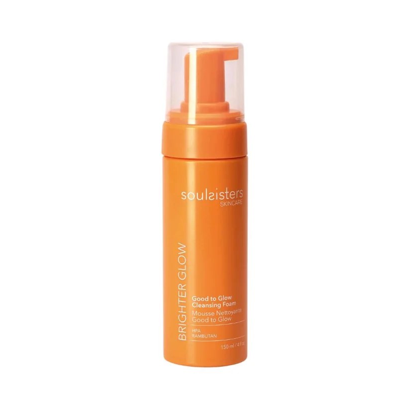 Soul Sisters  Soul Sisters Mousse Nettoyante Éclaircissante 150ml Orange