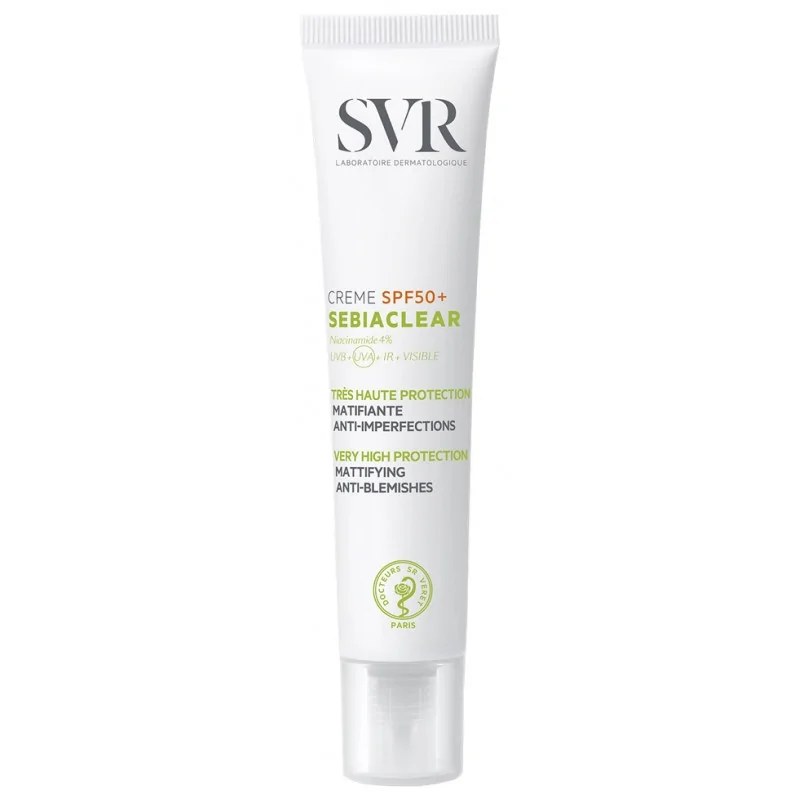 SVR SVR SEBIACLEAR CREME SOLAIRE SPF 50 40 ML