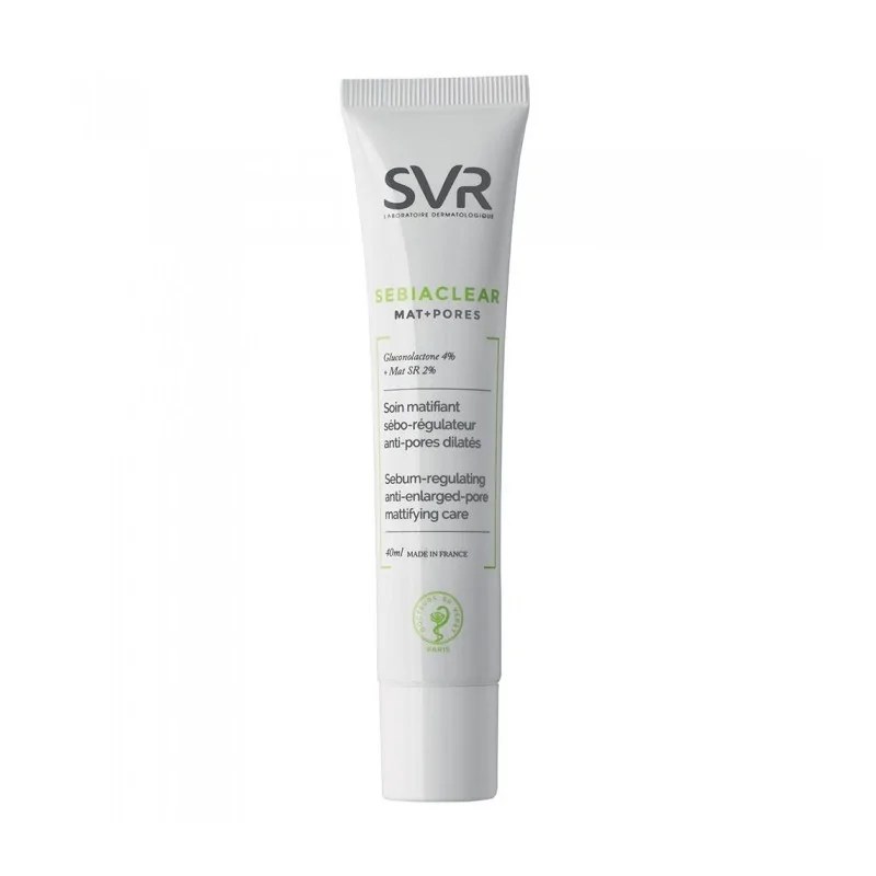 SVR SVR SEBIACLEAR MAT + PORES SOIN MATIFIANT 40ML
