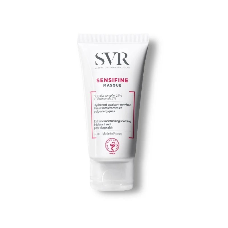 SVR SVR SENSIFINE MASQUE 50 ML PEAUX INTOLÉRANTE ET POLY-ALLERGIQUES