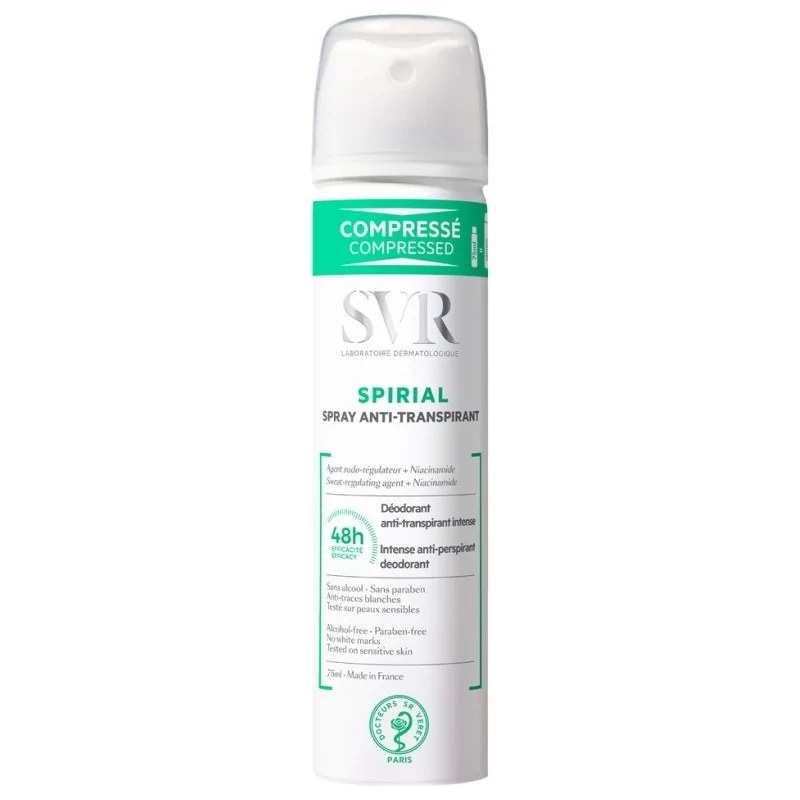 SVR SVR SPIRIAL SPRAY ANTI- TRANSPIRANT 75ML