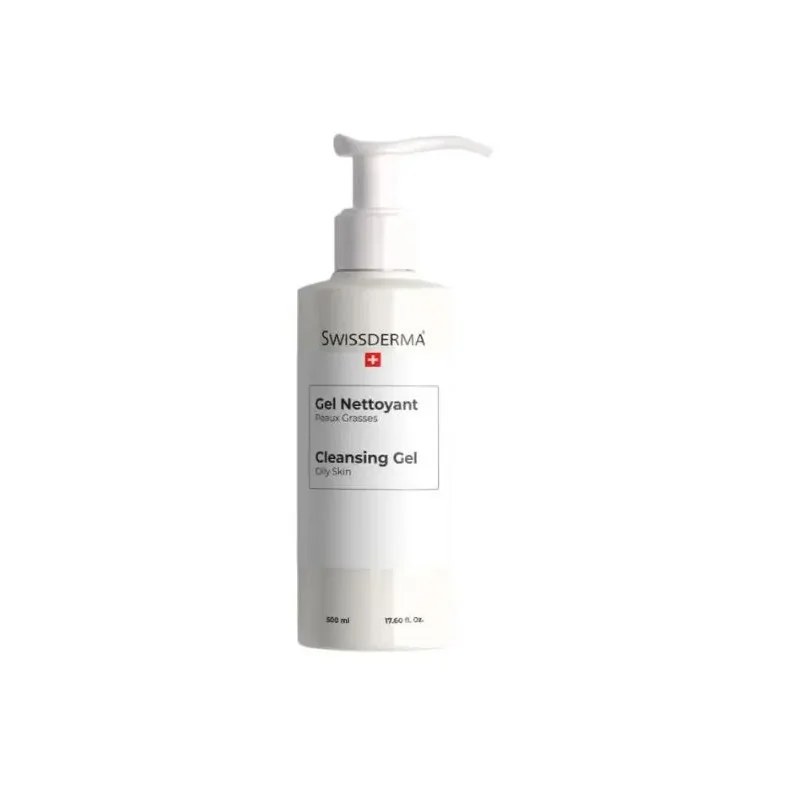 Swissderma Swissderma Gel Nettoyant Peaux Grasses 500ml