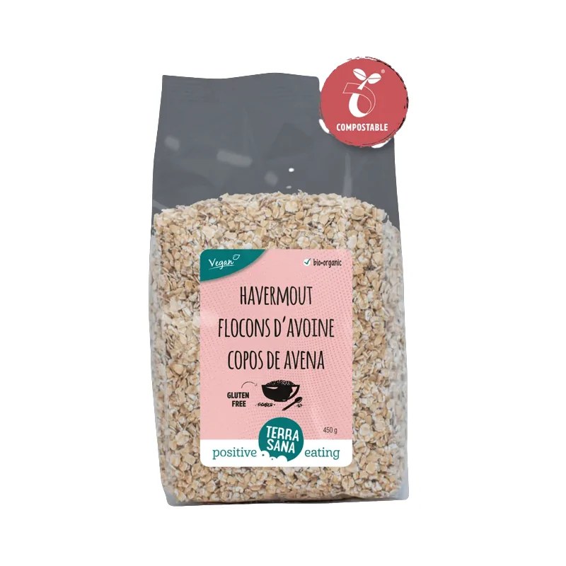 TerraSana Terrasana FLOCONS D'AVOINE SG 450G