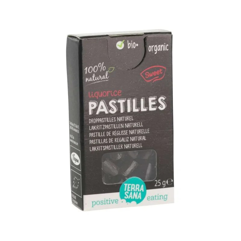 TerraSana Terrasana PASTILLE DE REGLISSE NATURELLE 25G