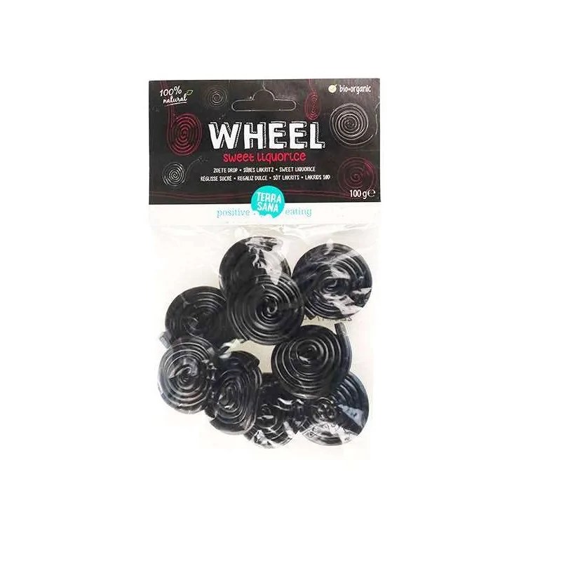 TerraSana Terrasana ROUES JOJO REGLISSE SUCREE 100G