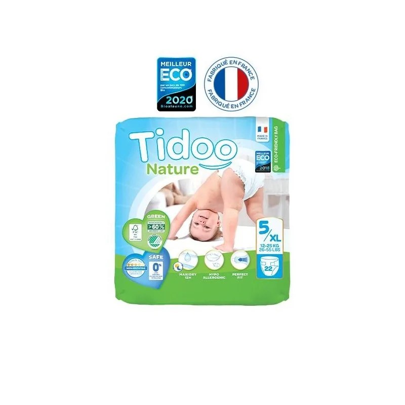 TIDOO TIDOO COUCHES T5/XL 11-25 KG 22 U