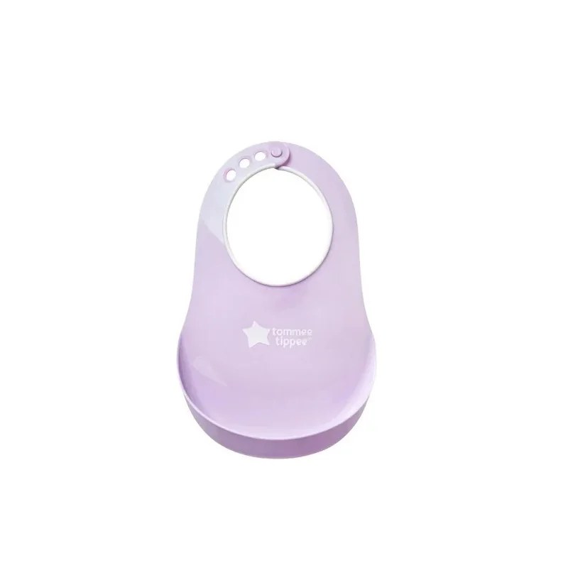 Tommee Tippee Tommee Tippee Bavoir avec Fermoir Réglable Mauve