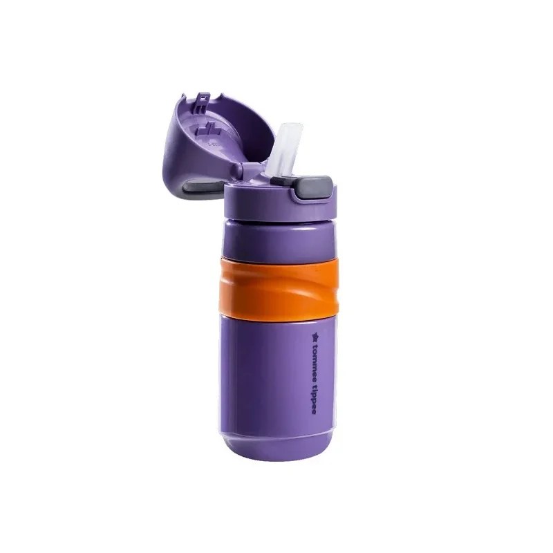 Tommee Tippee Tommee Tippee Gourde Anti-Fuite avec Paille 500ml – Mauve