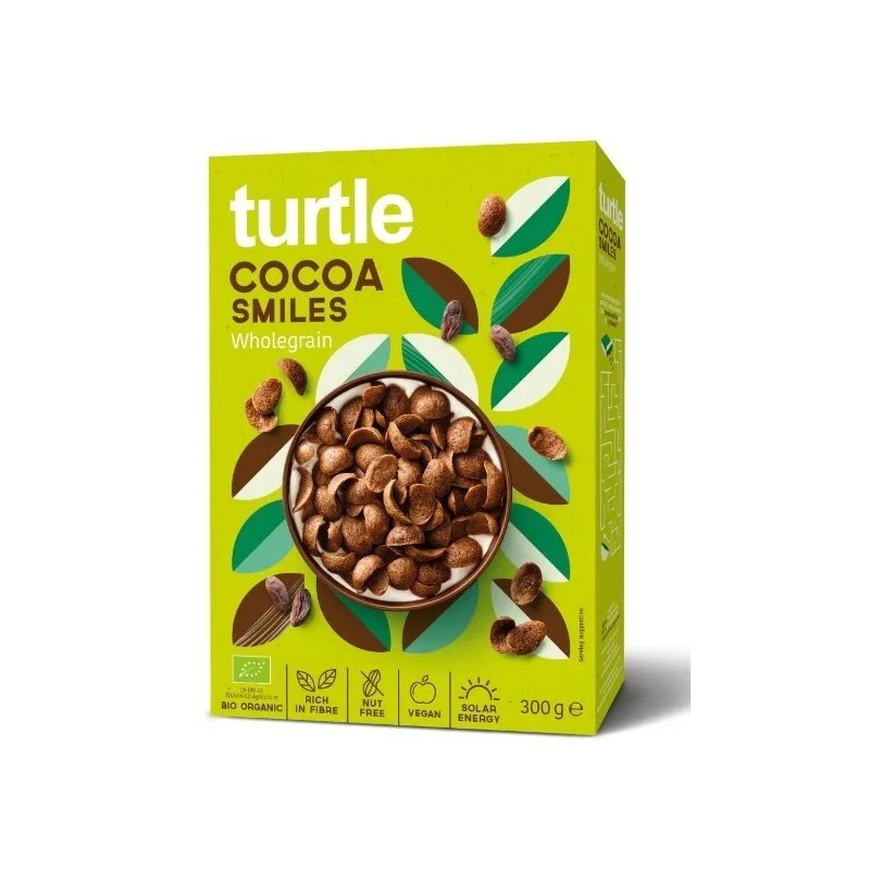 TURTLE Turtle CACAO SMILES BIO 300G