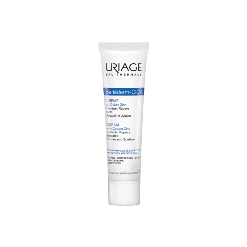 URIAGE Uriage Bariéderm Cica-crème Réparatrice au Cu-Zn 40ml