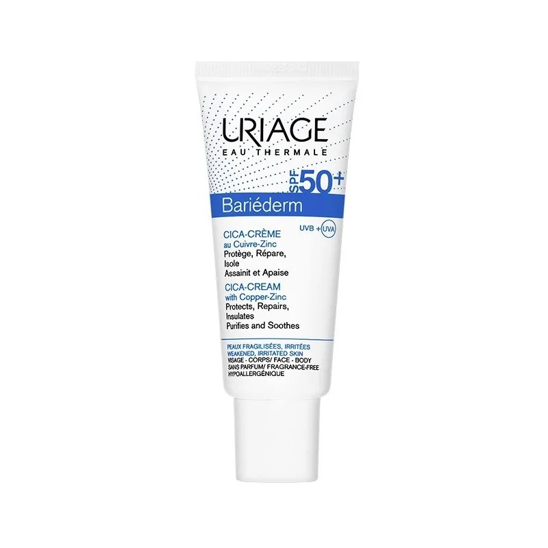 URIAGE Uriage Bariéderm Cica-Crème SPF50+ au Cuivre-Zinc 40 ml