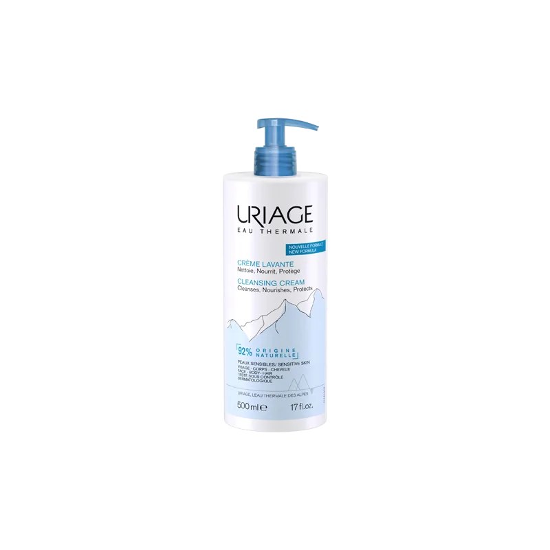 URIAGE URIAGE CREME LAVANTE 500ml Surgras Moussant Sans Savon