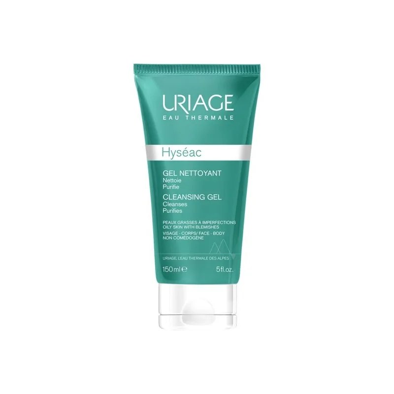 URIAGE URIAGE HYSEAC GEL NETTOYANT 150ml Nettoie - Purifie - Assainit